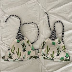 Xhilaration Cactus Bikini Top